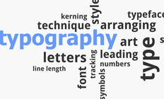 タイポグラフィ